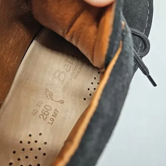 Betula Berkenstock Suede Leather Lace Up Boots Eur 40 US L9/M7 New No Tags - Picture 10 of 10